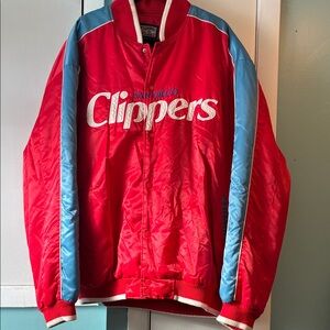San Diego Clippers Red and Blue Jacket